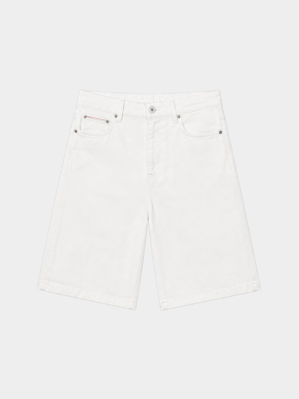Pearl White Jorts