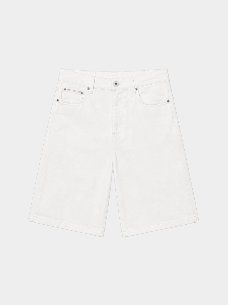 Pearl White Jorts