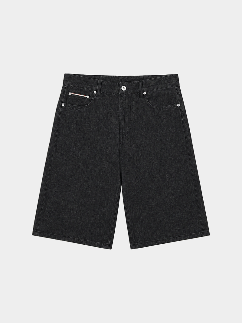 Ash Black Jorts