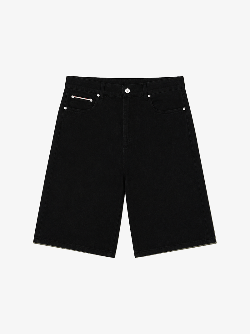 Obsidian Black Jorts