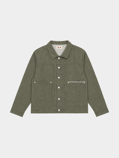 OLIVE GREEN OKAYAMA JACKET
