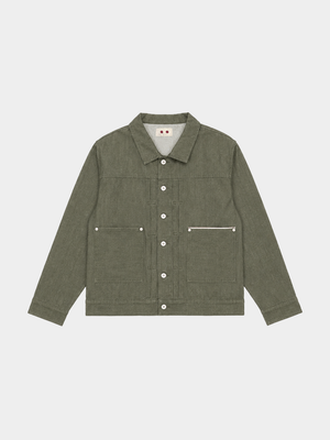 OLIVE GREEN OKAYAMA JACKET