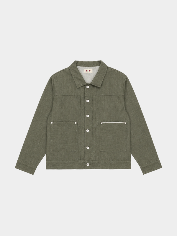 OLIVE GREEN OKAYAMA JACKET