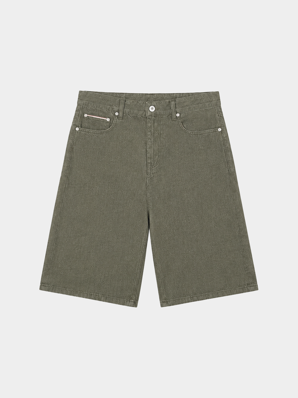 Olive Green Jorts