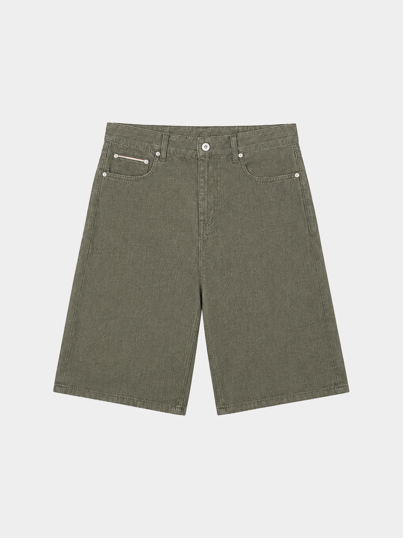 Olive Green Jorts
