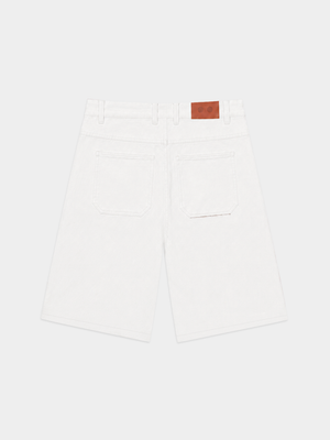 Pearl White Jorts