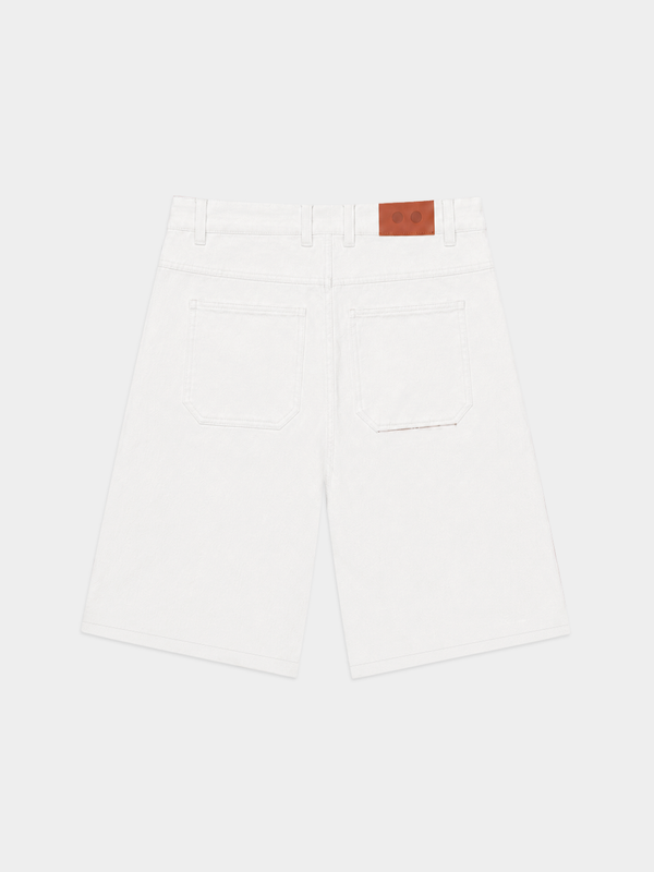 Pearl White Jorts